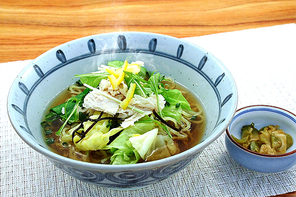 柚子香る爽やか塩ラーメン