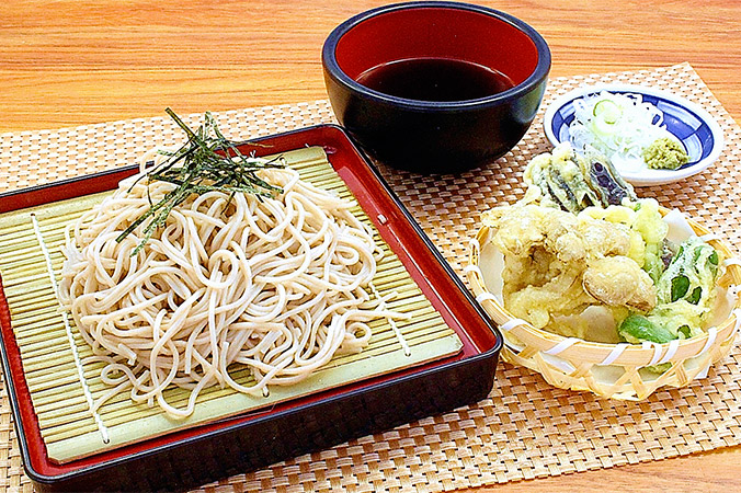鰻小丼と天ざるそば